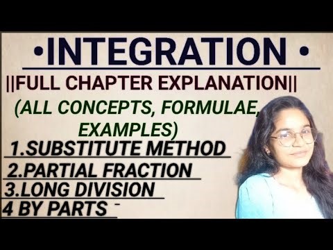 "INTEGRATION CLASS -12th || COMPLETE CHAPTER WITH CONCEPTS & FORMULAE ||CBSE, ICSE & STATE BOARD||