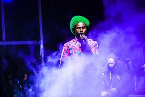 'Here Comes Trouble' with Chronixx on Friday night in Chapter 11!! Daydreaming of being together again at the mighty Lion's Den... 🦁 | Boomtown Fair