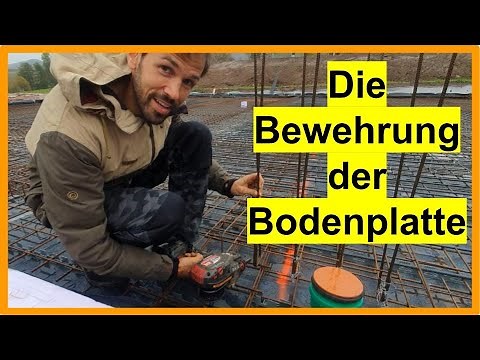 12 The reinforcement of the base slab