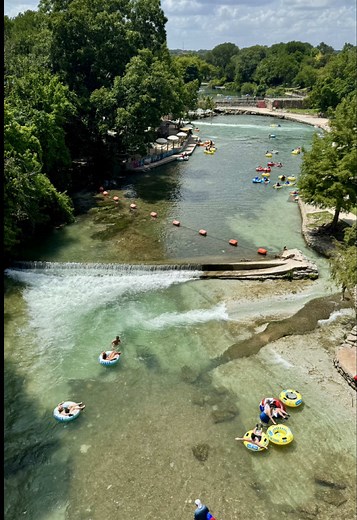 Exploring Summer Views on the Comal River