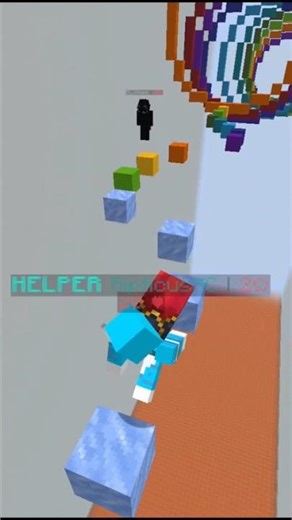 TROLLEO en PARKOUR en minecraft #minecraft #troll