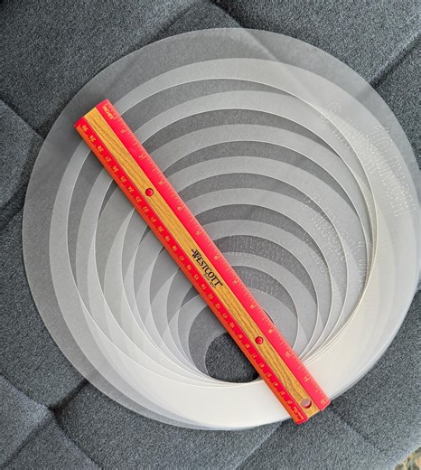 Circle Stencils: Templates for Art Painting, Spraying, Drawing or Measuring (18 Sizes) - Etsy