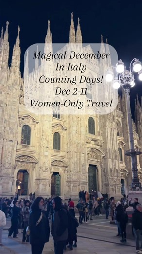 Women-Only Christmas Travel in Italy: Discover the Magic