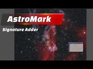 AstroMark Signature Adder: Script to FINALLY add our signatures directly in PixInsight!