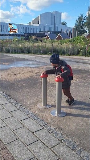 Surprise Water Splash! Fun Day at the Outdoor Playground