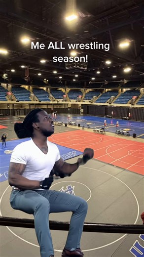 Supporting My Son in Wrestling This Winter