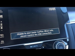 How to fix Apple CarPlay/android Auto in Honda Civic / CarPlay not working /unable to start CarPlay.