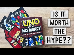 We Played UNO Show 'Em No Mercy For The First Time | Gameplay Video | Is It Fun With Two Players?