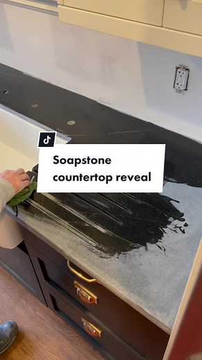 Luxury Home Renovation with Soapstone Countertop Reveal