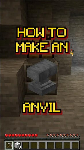 #shorts Minecraft: How to make an Anvil