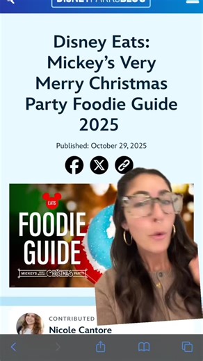 🎄✨ The Holiday Food Guide you’ve been waiting for is HERE! I’m breaking down every snack, treat, and must-try bite at Mickey’s Very Merry Christmas Party inside Magic Kingdom — so you can taste your way through Disney’s most magical season! 🍪☕🎅🏼 Whether you’re after peppermint desserts, seasonal drinks, or the classic holiday cookies, I’ve got your full guide covered. 🍫🎁 Save this post to plan your Disney holiday foodie adventure! 💫 #disneyworld #magickingdom #mickeysverymerrychristmaspar