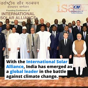 Solar power is the power of the future. Learn how the International Solar Alliance is working to tackle climate change. #InternationalSolarAlliance #UnitedNations Press Information Bureau - PIB, Government of India United Nations United Nations India UN Environment Ministry of New and Renewable Energy (MNRE), Government of India Ministry of Environment, Forests & Climate Change, Government of India | Confederation of Indian Industry