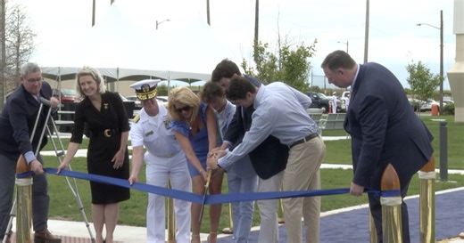 Navy cuts ribbon on new training center at Naval Air Station Oceana