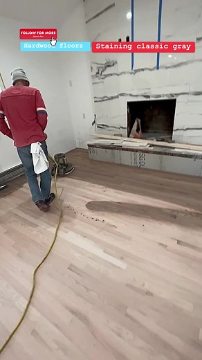 Hardwood flooring.Applying classic gray stain.##homeimprovements#homeimprovementprojects##homeimprovementproject#renovationproject#renovationideas#hardwoodfloors#hardwoodflooring#hardwoods#hardwoodfloorsanding#hardwoodrefinishing#engineeredhardwood#hardwoodfloorservice#hgtvdesign#kitchencabinets#inspirationkitchen#flooringinstallation#flooringdesign#flooringcontractor#basementremodel#diningroomdesign#livingroomremodel#homefix#oakflooring#oakfloors#oakfloors#laminateflooring#bambooflooring#painti