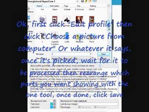 How to edit profile on Chatango