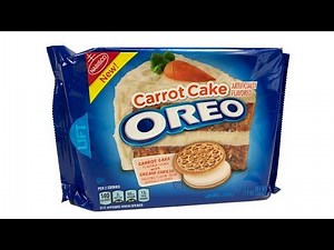 Carrot Cake OREO Unwrapping