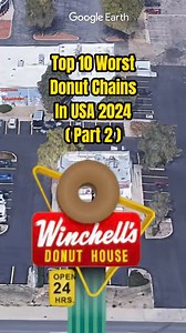 Top 10 Worst Donut Chains In USA 2024 - Part 2 #usa #america #worst #donut #chains | Real Estate of Stars