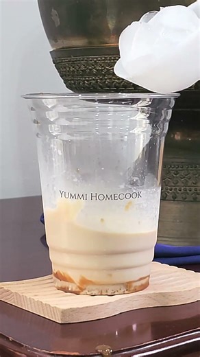 you haven't tried a caramel cheese latte like this #coffee #latte #foodtrend