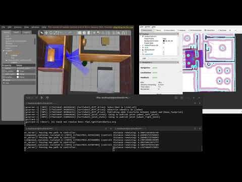 ROS 2 Patrolling Bot | Autonomous Room-to-Room Patrol with Python Script | TurtleBot3 + Nav2