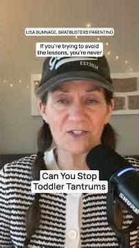 Can You Stop Toddler Tantrums