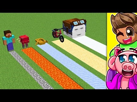 Který MOB z Minecraftu je NEJRYCHLEJŠÍ?!