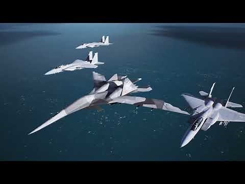 ADA-01A Adler Ace Combat 7 Full Campaign Run (SP Mission 1)