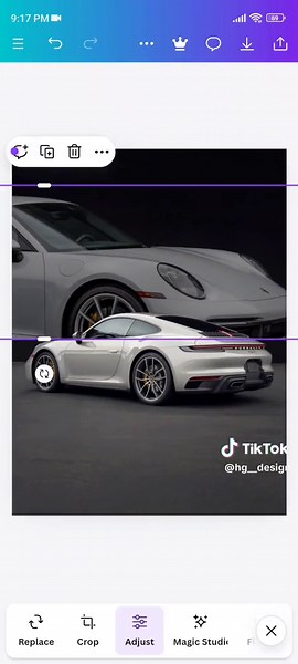 Creative Car Poster Design Tutorial using Canva Mobile