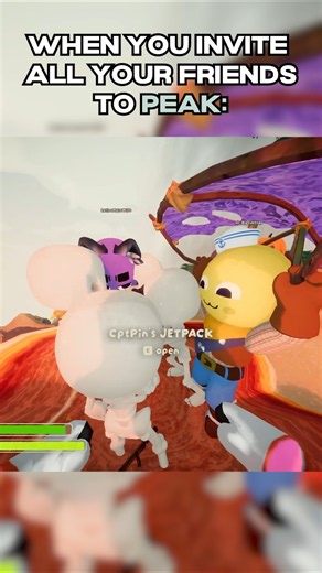 WHEN YOU INVITE ALL YOUR FRIENDS TO PEAK