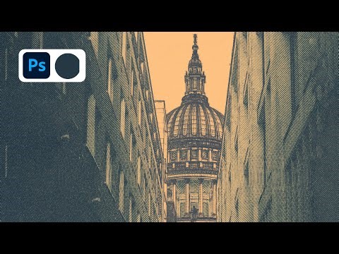 Create Circle Retro Halftone Effect In Photoshop