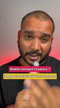 3 Best Apps for mobile Videography