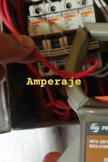 How to measure AMPERAGE in a residential circuit #electricalcurrent