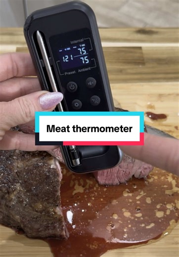 Jesscreatescontent (@jesscreatescontent) - Master the Perfect Steak with a Wireless Meat Thermometer