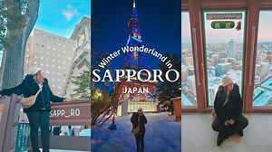 3.5K views · 96 reactions | This is our second leg of Japan Winter Tour. From Osaka(Kansai Airport) we travelled to Sapporo (New Chitose Airport). Temperature in Sapporo on our first day is -4 to -6 °C. Get 5% off on Klook, use my code: 'HEYKZEE' | Hey Kzee | Facebook