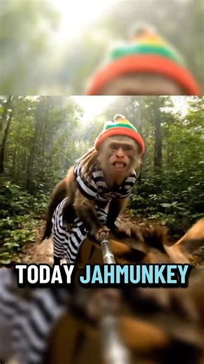 JAHMUNKEY #nfl #rasta #monkey #funny #ai | Rasta Monkey