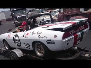 Fiat Abarth 850 Spider Race Car ansa exhaust