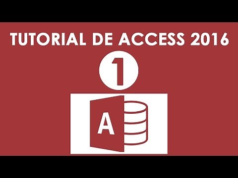Tutorial de Microsoft Access 2016 - Parte 1
