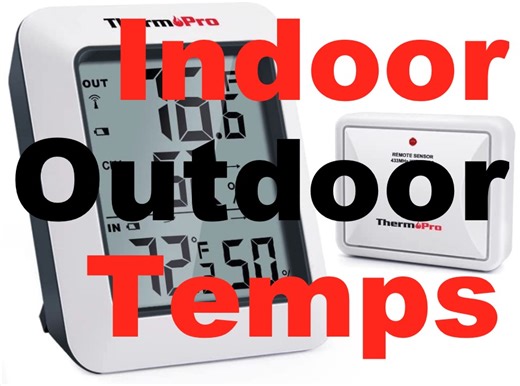 Watch Simple Indoor/Outdoor Thermometer on Amazon Live