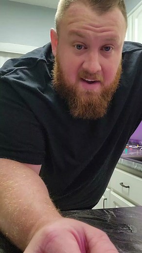Showing off my Giant Shot Glass