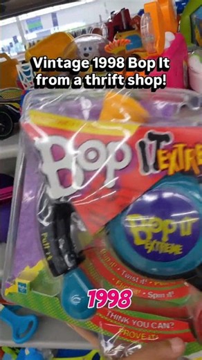 Who remembers Bop It? I found a brand new one from 1998 at the thrift shop for $5 🤩