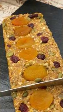 Ready in 5 minutes and sugar-free! Super energy bar! VEGAN! Protein dessert.