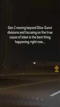 Gen Z Killing Shia-Sunni Hate ❤️