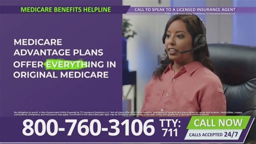 Medicare Benefits Helpline TV Spot, 'Help I Just Turned 65: Advantage Plan'