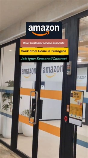 ✨ Atif | Corporate Boy 💼 | Work From Home, Amazon Contract hiring... #AmazonJobs #AmazonHiring #SeasonalJobs #ContractJobs #MNCJobs #JobUpdates #JobAlert... | Instagram