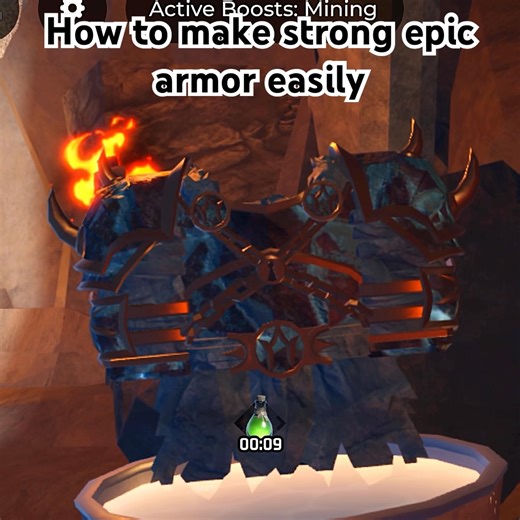 How to craft strong epic armor easily on the forge.