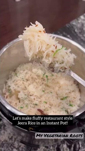 JEERA RICE in an Instant Pot