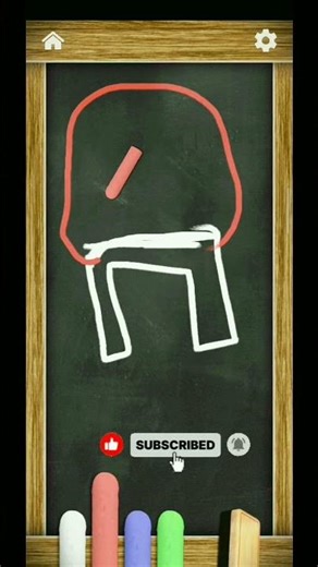 Among Us Chalk Drawing ASMR ✏️ Satisfying Antistress Art | #gaming #ytshorts