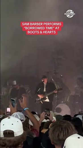 Sam Barber performs “Borrowed Time” at Boots & Hearts 🤠🌟