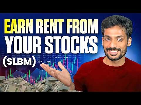Make EXTRA MONEY from Your Stocks | Stock Lending & Borrowing Explained (SLBM)