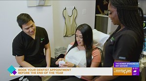 Book your dentist appointment before the end of the year