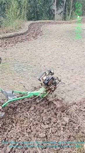 Power Tiller in Action: Transforming Soil for Planting